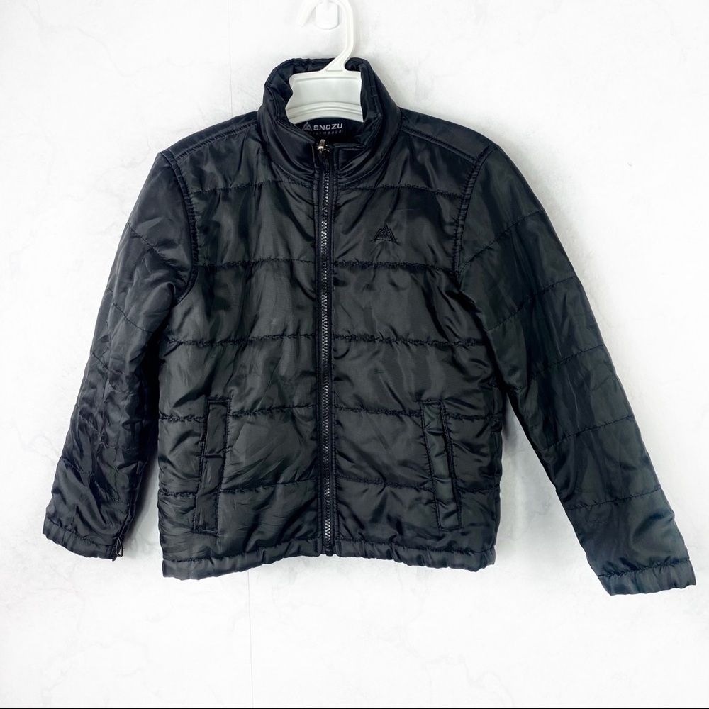 [Snozu Performance] Black Puffer Jacket